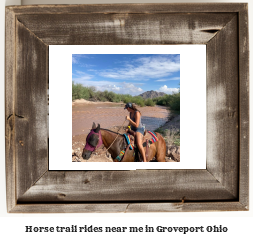 horse trail rides near me in Groveport, Ohio